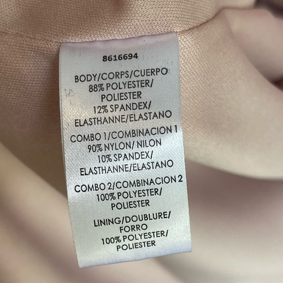 JS COLLECTIONS Annalise Bow Mermaid Gown In Pink Women's Size 6 NWOT - Picture 9 of 11